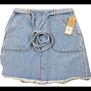 NWT Billabong denim skirt